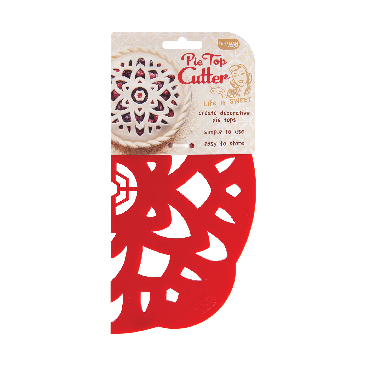 Talisman Designs - We're all about helping you make the perfect pie! 🥧 Our Pie  Top Cutter is the easiest way to create a beautiful decorative pie top  design. Make your next