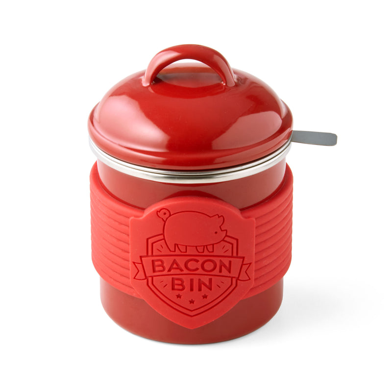 Metal Bacon Bin Grease Holder