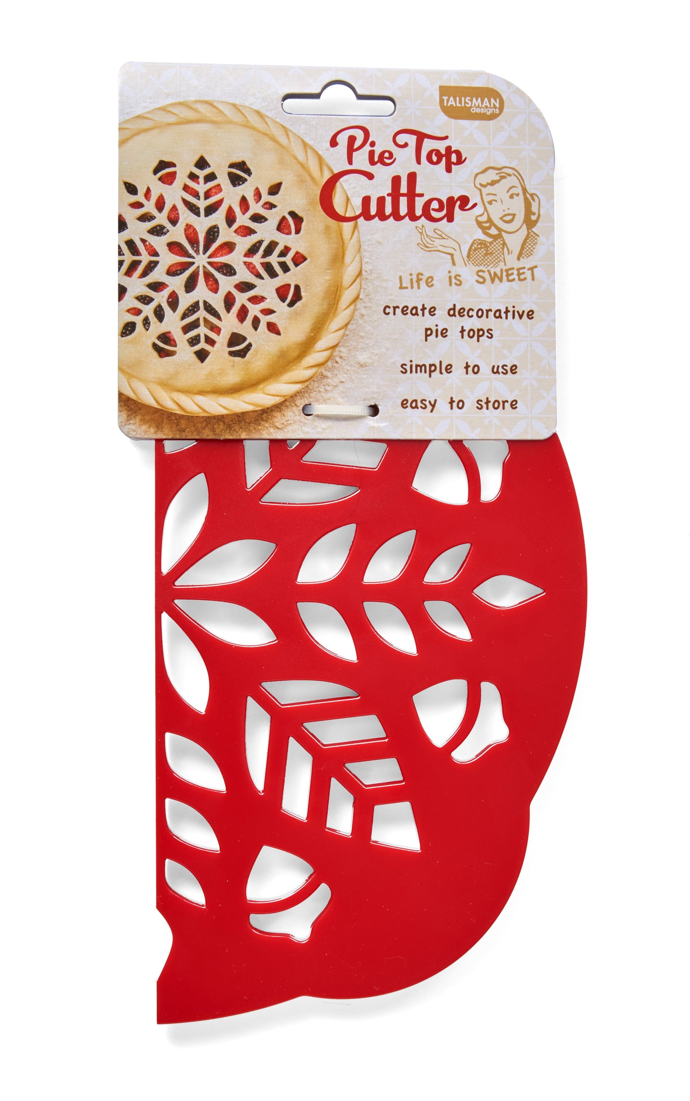 Sweet Creations Pie Crust Cutter & Stamp