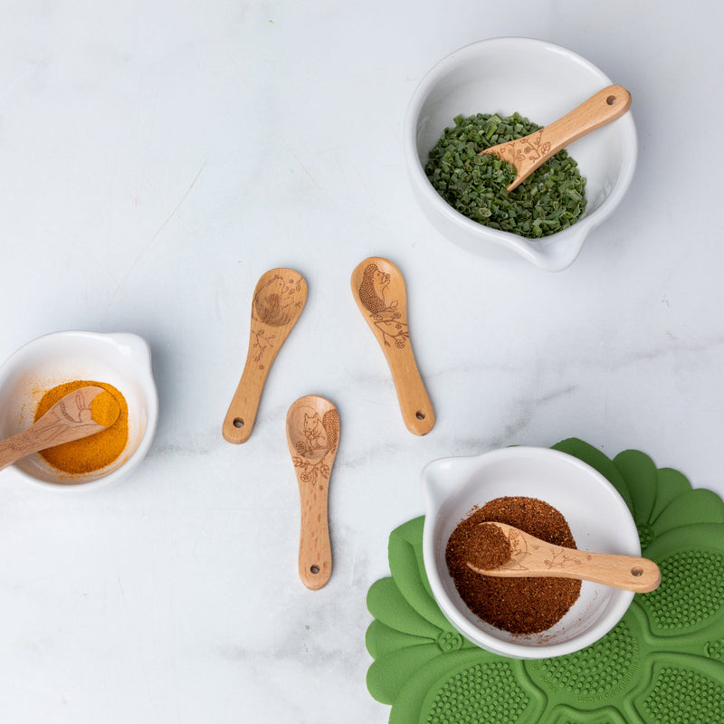 Beechwood Mini Spoon - Squirrel