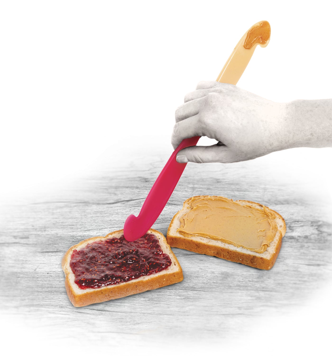 Butter Knives Spreader Peanut Butter Maker With Bear Standable